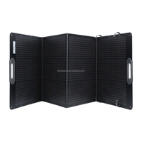 Couverture solaire portable 200 watts grise, efficacité 21 %, intelligente, légère, durable et efficace pour une utilisation en extérieur avec USB DC