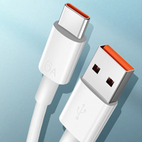 Cable de Datos Inteligente USB a Tipo C de 66w, Cable de Carga USB-C, Cable de Datos, Cable de Carga para Teléfono Móvil