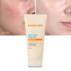 Crème hydratante réparatrice apaisante pour l'acné, blanchissante, soin de la peau coréen, vente en gros, crème à l'aloe vera - Product Image 2