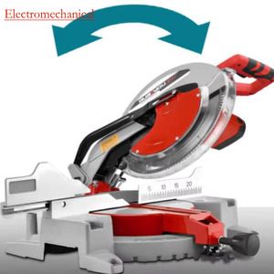 QY-4305 professionnel 2200w 305mm coupé pour aluminium bois électrique puissance circulaire coulissante composé scie à onglets - Product Image 2