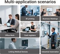 Nuevo Panel PC de Alto Rendimiento y Almacenamiento Expandible Equipado con Procesador Celeron N5095 de Cuatro Núcleos para Negocios