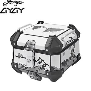 Caja de Carga Universal para Motocicleta y Vehículo Eléctrico de 18L - Aleación de Aluminio - Sellada e Impermeable - Ligera y Duradera - Product Image 3