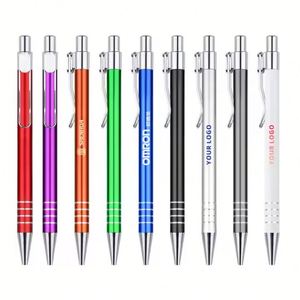 Custom Clip Gel <b>Pen</b> Luxury Metal 0.5mm Multi-color Promotional <b>Pen</b> with Company Name Print for Business - Product Image 4