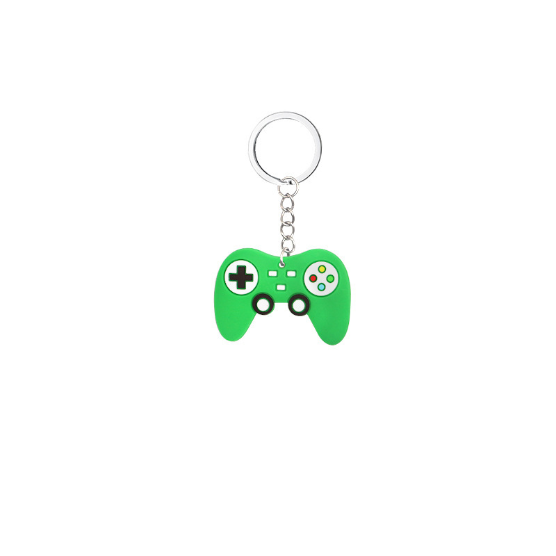 Green game keychain