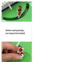 Mini-jeu de football de table amusant pour enfants et adultes – Jouet de football de table compact pour compétition
