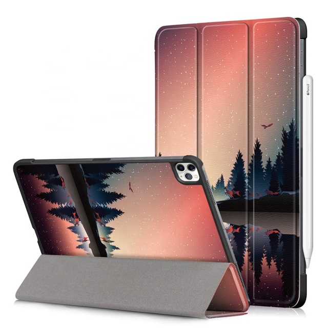 Trendybay Rugged Magnetic Smart Leather Case for iPad Pro 11 Inch Case With Pencil Holder