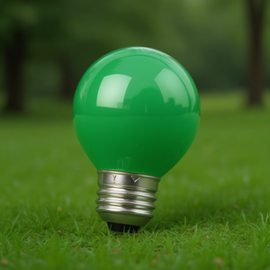 Bombilla Incandescente Verde Esfrica 15W 230V E27 - Product Image 3