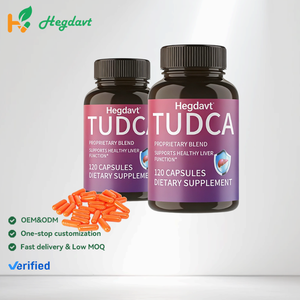 Hoogwaardige energie- en gezondheidssupplementen <span class=keywords><strong>Tudca</strong></span> Tauroursodeoxycholic Acid <span class=keywords><strong>500mg</strong></span> <span class=keywords><strong>TUDCA</strong></span> <span class=keywords><strong>capsules</strong></span> voor volwassenen, 60 stuks fles - Product Image 1