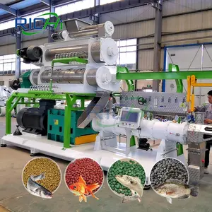 RICHI yüksek sınıf 1-60 T/H yüzer balık yemi bitki hattı satılık