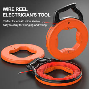 <span class=keywords><strong>Tire</strong></span>-câble <span class=keywords><strong>professionnel</strong></span> en acier robuste avec cliquet et fonction rétractable pour câbles <span class=keywords><strong>électrique</strong></span>s, modèle CS-2, différentes longueurs - Product Image 2