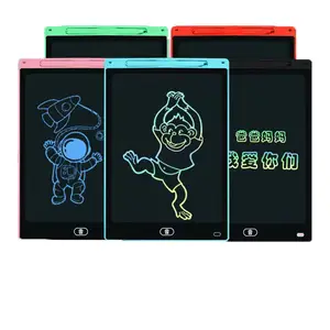 8.2/8.5/10/12 inç çoklu boyutları çocuk elektronik çizim kurulu çocuklar silinebilir mesaj Tablet Memo Pad ile 2024 LCD not defteri kalem