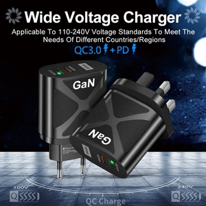 Adaptador de Carga Rápida GaN PD de 65W para Portátil, Cargador Rápido Tipo C PD, Cargador USB <span class=keywords><strong>QC3</strong></span>, Cargador de Pared - Product Image 5
