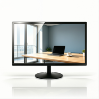 Nouvel écran large TN LED de 19,5 pouces pour PC, vente en gros d'usine, 1600x900 HD+ 60Hz /VGA, support VESA pour bureau professionnel