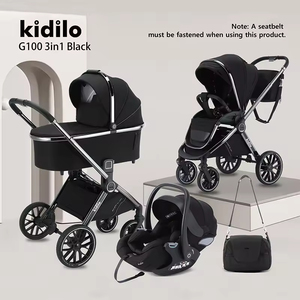 คาร์ซีทและระบบเดินทาง Kidilo 3-in-1 รุ่น G100+C สำหรับเด็กอายุ 0-3 ปี เหมาะสำหรับเด็กวัยเตาะแตะและการเดินทางแบบครอบครัว - Product Image 1
