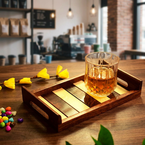 Palissandre Plateau pour Café - Product Image 2