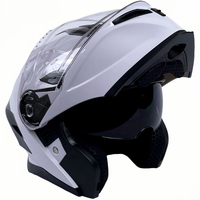 Casque de moto modulable certifié DOT YM en promotion, casques intelligents LED ABS pour vélos électriques tout-terrain, vente en gros