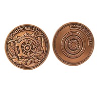 Moneda Conmemorativa de Cobre Fundido a Presión 99% Puro con Borde Dentado, Coleccionable, Hecha a Medida, Marca BQ, Modelo BQ0823, Origen Guangdong, Divina