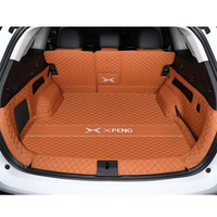 Tapis de coffre de voiture en cuir pour Xpeng G9 2022 2023 2024 2025 2026 2027 – Protection de coffre arrière automobile