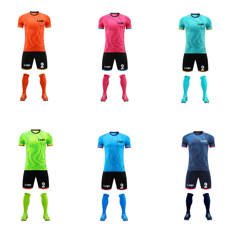 Wholesale Top Thailand Quality OEM Football Uniform Factory Customized  Cheap Soccer Jersey Kits