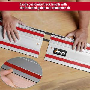 Rail de guidage universel en aluminium pour <span class=keywords><strong>scie</strong></span> à onglet <span class=keywords><strong>circulaire</strong></span>, disponible en 1,0 m, 1,4 m et 55 pouces - Product Image 3