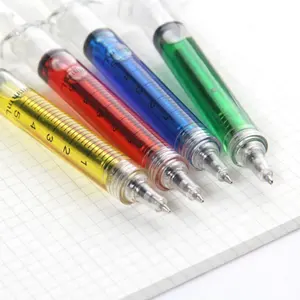 BECOL, рекламные товары для студентов, шприц-ручка, креативная индивидуальная шариковая ручка, пластиковая шариковая ручка для детского подарка