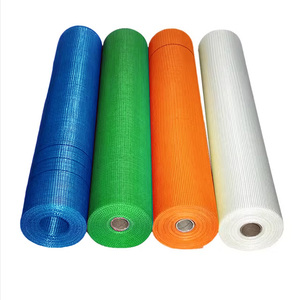 Rouleau de maille de fibre de verre pour les matériaux de mur renforcés de façade Source usine blanc Orange bleu filet de maille de fibre de verre échantillon gratuit - Product Image 2