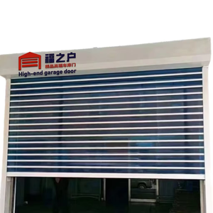 Porta Avvolgibile Automatica in Policarbonato Trasparente, Serranda di Sicurezza per Negozi, Boutique e Centri Commerciali - Product Image 2