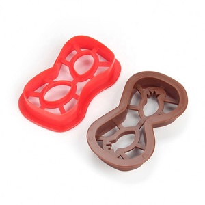 Moldes para Galletas, Moldes de Plástico con Diseño de Máscara Bailarina para Fondant, Cortadores de Galletas, Sellos, Herramientas para Galletas - Product Image 3