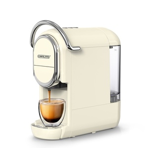 Machine <span class=keywords><strong>à</strong></span> café <span class=keywords><strong>à</strong></span> capsules électrique de haute qualité <span class=keywords><strong>à</strong></span> 7 vitesses avec réglage du niveau <span class=keywords><strong>d</strong></span>'eau compatible NS/DG/ESE POD/Powder 19Bar pour usage domestique - Product Image 1