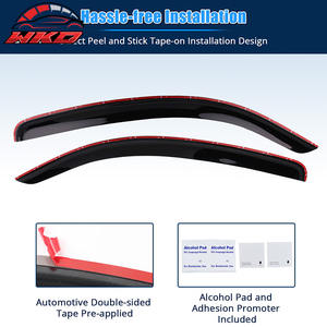 Pare-soleil en acrylique pour Toyota Tundra Standard Cab 07-17, lot de 2 pièces - Product Image 4