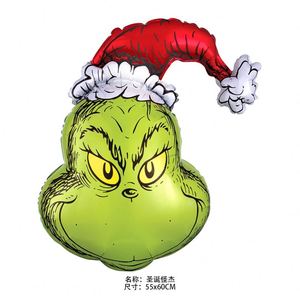 Wholesale Cartoon Christmas Ornaments Holiday Supplies Foil <b>Balloon</b> Home <b>Decor</b> Globos Party <b>Decoration</b> Sets - Product Image 6