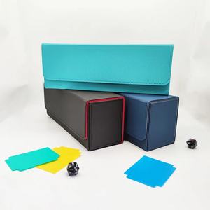 Box Porta Mazzo Grande Capacità per Carte da Gioco Collezionabili <span class=keywords><strong>Anime</strong></span> Portatile in Pelle per Oltre 400 Carte da Gioco MTG TCG All'Ingrosso - Product Image 4