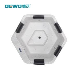 Jacuzzis modernes d'extérieur pour 4 à 6 personnes, 31 jets, bain à remous en acrylique Aristech <span class=keywords><strong>avec</strong></span> chauffage constant et haut-parleur Bluetooth pour villa et jardin - Product Image 4