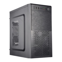 Personnalisé marque meilleur horizontal en vrac micro atx châssis avec ventilateur d'alimentation boîtier d'ordinateur pc armoire cas tours