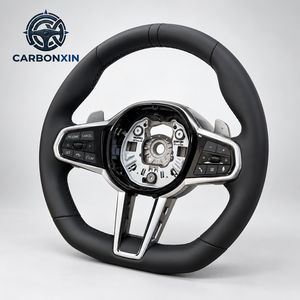 Volant en fibre de carbone pour BMW CS Série G F30 G07 G20 G22 G23 G26 G80 G81 G30 G32 G34 G36 G80 G84 F90 M3 M4 M5 M Sport - Product Image 3