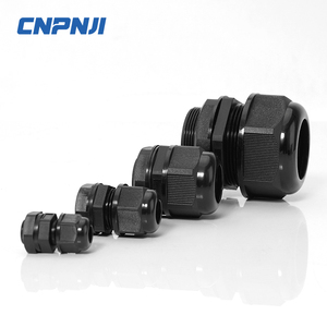 Presse-étoupe en nylon IP68 noir pour câbles basse tension, diamètres M8, M12, M16, M20 - Product Image 5