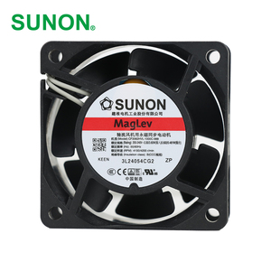 Ventilateur axial à roulement à billes SUNON CF2062HVL-1000C-999 électrique 60x60x25mm 200-240VAC 3.3/3.6W 4100/4200RPM 17.5/18.0CFM OEM ODM - Product Image 1