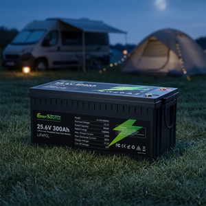 Batería de Litio Enersource 24V 300ah 25.6V LiFePO4 con BMS Inteligente Integrado, Alternativa a las Baterías de Plomo-Ácido, Conexión <span class=keywords><strong>en</strong></span> <span class=keywords><strong>Paralelo</strong></span> <span class=keywords><strong>y</strong></span> <span class=keywords><strong>Serie</strong></span> - Product Image 1