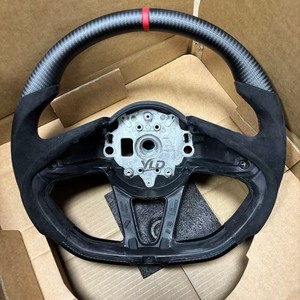 Cubierta de <span class=keywords><strong>Volante</strong></span> Deportiva de Fibra de Carbono y Cuero YLD, Color Personalizable, para McLaren 720S 570s 600LT 540C 2017-2021 - Product Image 3