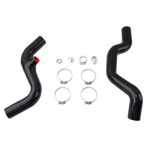 ชุดท่อหม้อน้ำด้านคนขับ AOSU Performance พร้อมพัดลม สำหรับ EG EK DC2 CRX Si K Swap ชุดอัพเกรดเครื่องยนต์ ICP051-BK สีดำ - Product Image 2