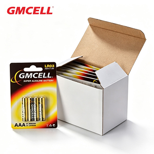 GMCELL 1.5V LR03 AAA <strong>Alkaline</strong> Primary <strong>Battery</strong> for Quartz Clock, Electric Shaver, Wireless Mouse - Product Image 1