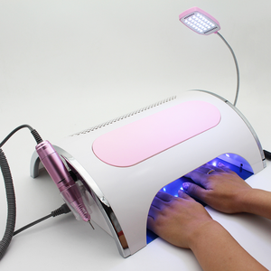 6 en 1 30000RPM perceuse à ongles électrique polisseuse nettoyeur de poussière d'ongles Machine d'aspiration sous vide lime à ongles <span class=keywords><strong>Gel</strong></span> séchage sèche-manucure dispositif - Product Image 2