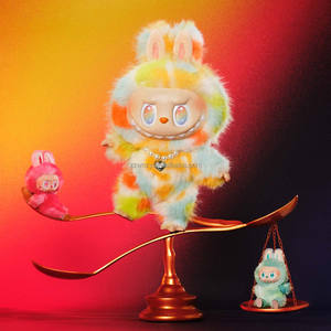 Popmart the <span class=keywords><strong>MONSTERS</strong></span>, muñeco de peluche de vinilo Big Into Energy, serie ROCK the UNIVERSE, muñeco Labubu, figura de juguete de decoración bonita - Product Image 4