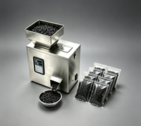 Machine de remplissage et d'emballage haute précision à tête unique pour produits multiples : riz, épices, sucre, thé, maïs 100g