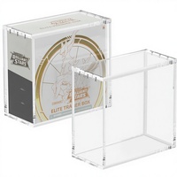 Boîtier en acrylique ETB Plus pour boîtes d'entraînement Elite, épaisseur 8 mm, couvercle magnétique, protection UV, anti-poussière, chargement facile par le haut, pour table