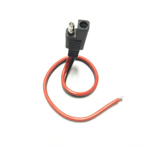 Cable de Cobre Puro de 0,75 <span class=keywords><strong>mm</strong></span> y 0,3 <span class=keywords><strong>m</strong></span>, Rojo y Negro, SAE, Alimentado por Energía Solar, 10 Unidades, Conector Macho-Hembra Tipo Bala para Batería Automotriz - Product Image 3
