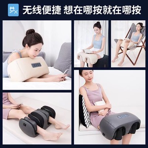 Masseur de mollets Pinmo, massage des jambes, pression d'air, thérapie thermique, rechargeable par USB, batterie au lithium, contrôle informatisé, couverture complète - Product Image 4