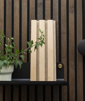 Meilleur prix pour les panneaux muraux décoratifs, usine, transport rapide, panneau acoustique en bois de chêne