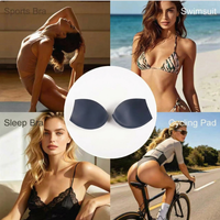 Soutien-gorge grande taille à bonnets profonds pour bikini et sous-vêtements de sport, rembourrage cousu, tailles S-3XL, personnalisation OEM disponible (logo et couleur)