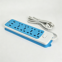Stop Kontak Grosir Pabrik Anjehold 8 Outlet 3 USB Pengisi Daya Desktop Multi Plug Dapat Dipasang di Dinding untuk Kantor